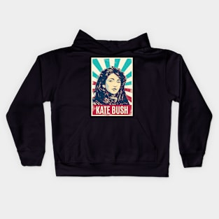 Vintage Retro Kate Bush Kids Hoodie